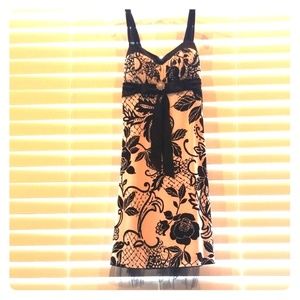 Black and white dress